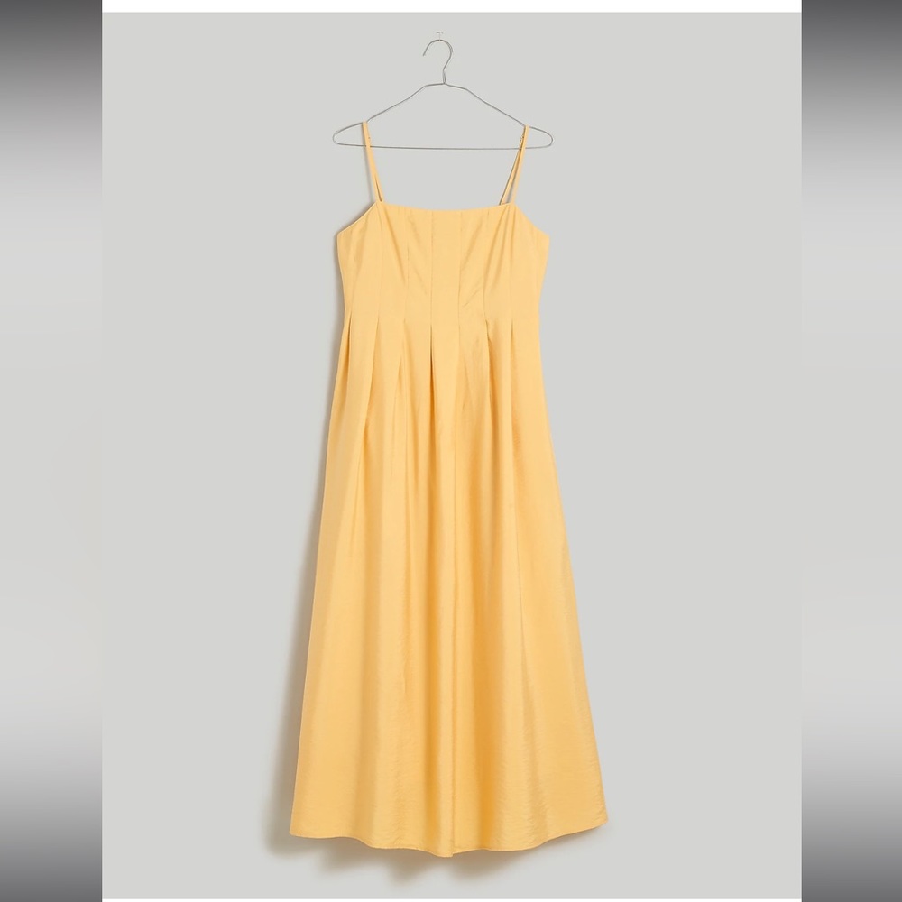 Madewell Pleated Midi Dress